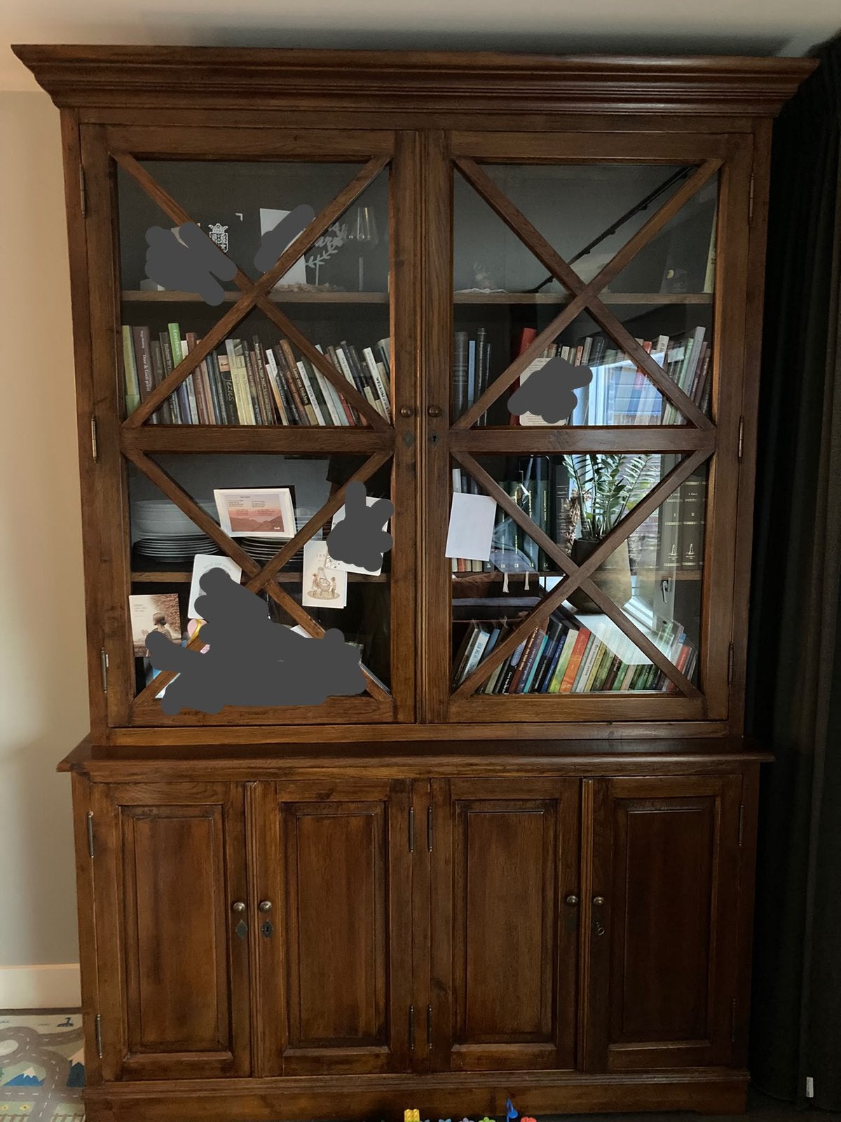Prachtige, eikenhouten en ruime boekenkast Veenendaal, Huis en Inrichting, Kasten | Buffetkasten, Ophalen, 200 cm of meer, 150 tot 200 cm