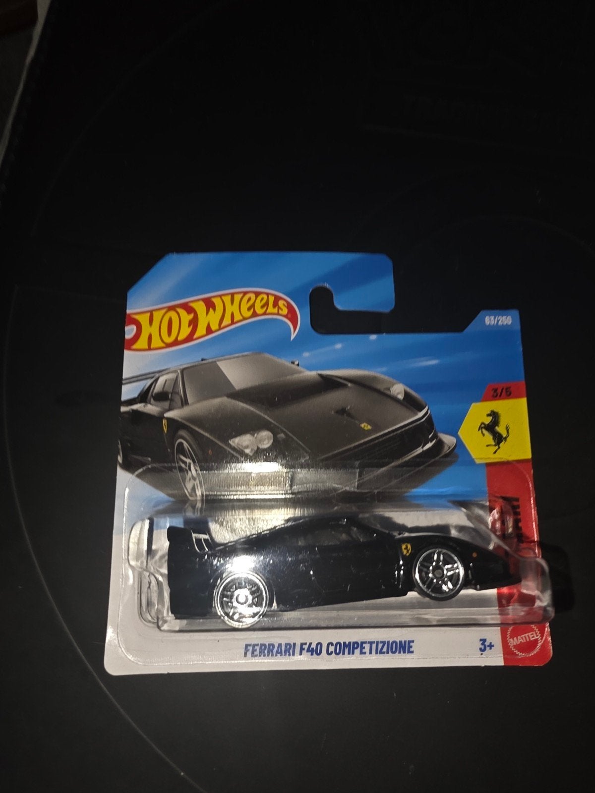 Hot wheels Ferrari f40 competizione nieuw in verpakking, Ophalen of Verzenden, Nieuw, Auto