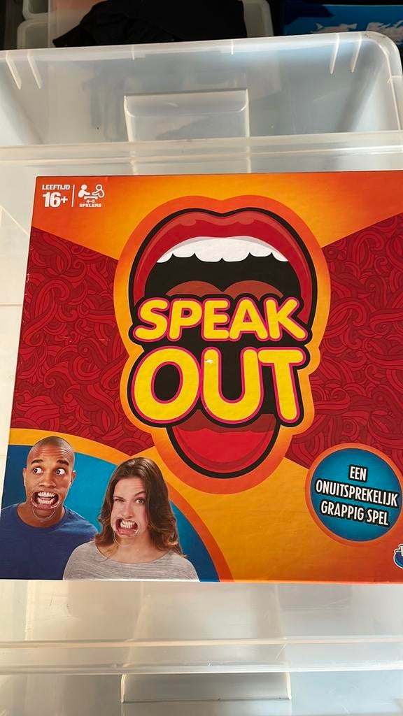 Speak out spel, Ophalen of Verzenden, Zo goed als nieuw