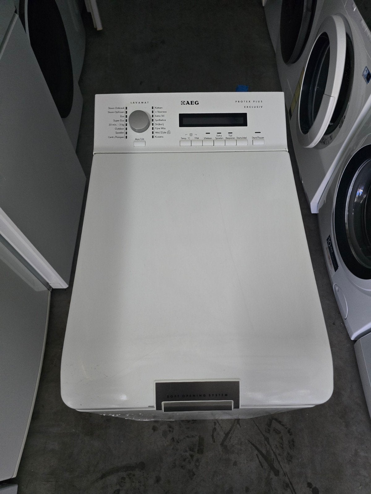 Keurige AEG Lavamat ProtexPlus bovenlader! Garantie!🚚✅️, Ophalen of Verzenden, Aeg, Kort programma, 85 tot 90 cm