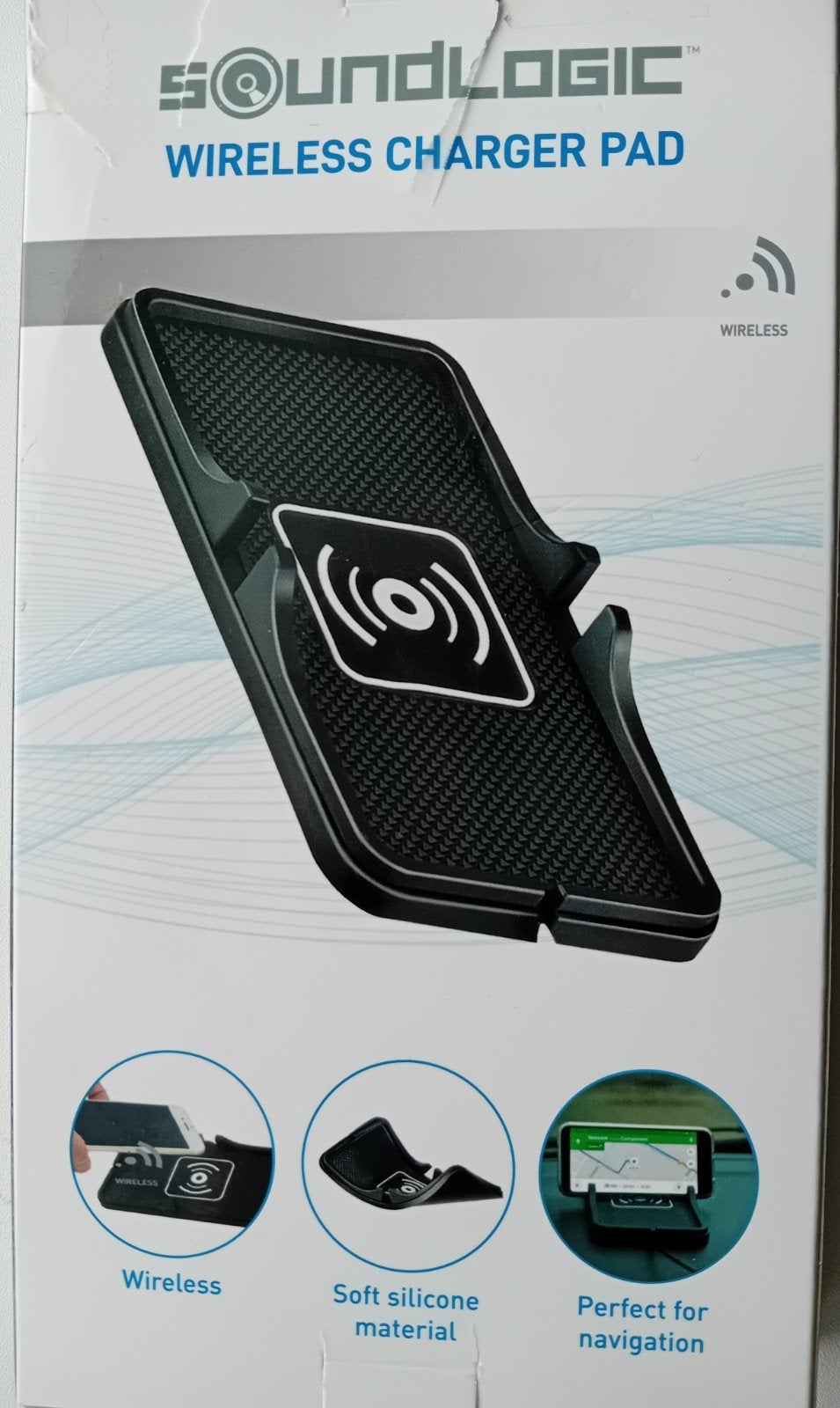 Soundlogic Draadloze Oplader voor Smartphonehoe. Nieuw, Ophalen, Nieuw, Auto