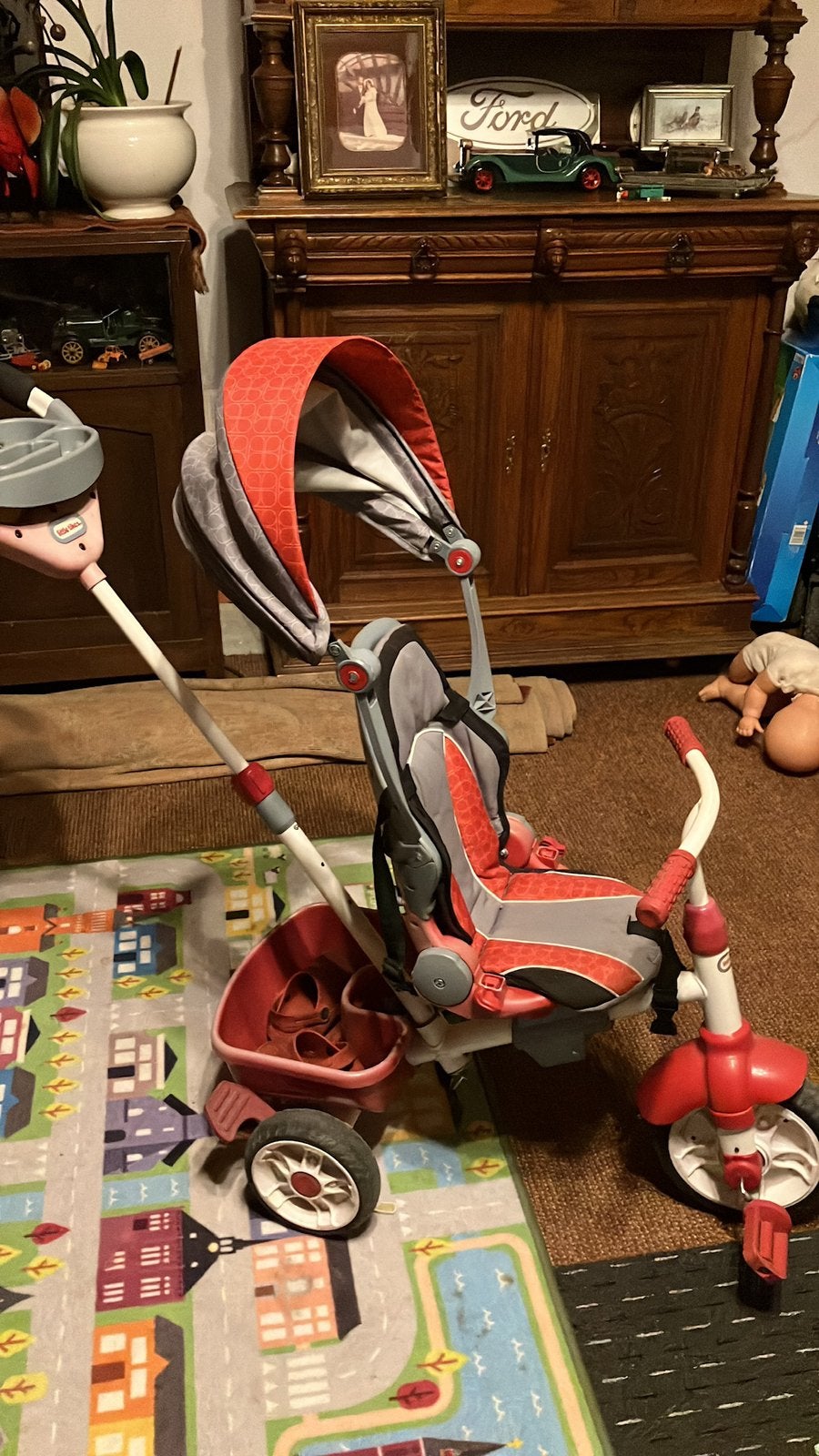 Driewieler little tikes, Fietsen en Brommers, Ophalen, Gebruikt, Minder dan 16 inch