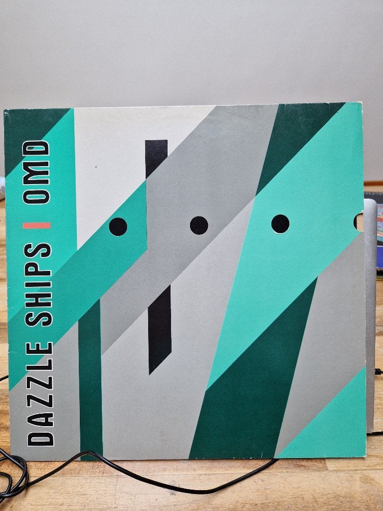 OMD - Dazzle Ships (LP, '83), Ophalen of Verzenden, Gebruikt, 12 inch