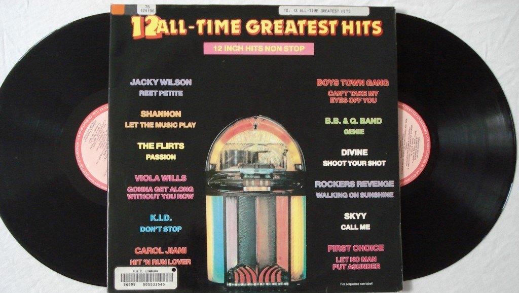 12 All-time greatest hits - 12 inch hits non stop, Ophalen of Verzenden, 1980 - 1989, Gebruikt, 12 inch