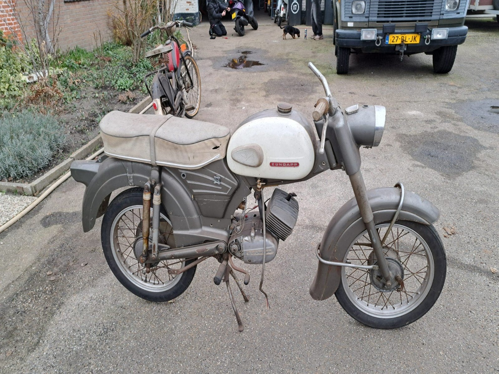Zundapp 514 KS100 met brommerblok, Fietsen en Brommers, Ophalen, Gebruikt, Overige modellen, 100 cc
