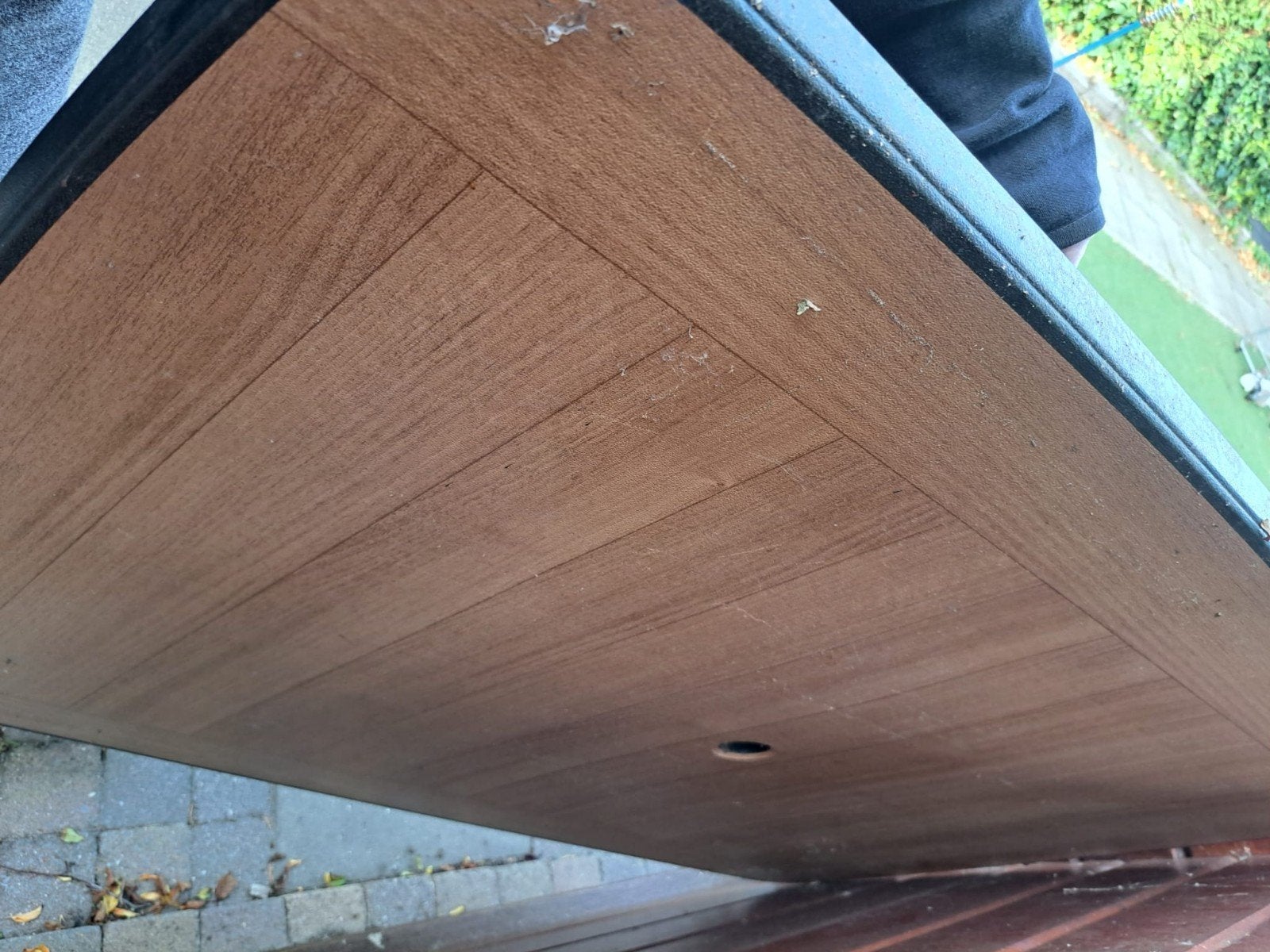 Tuintafel  Inklapbaar Grosfillex Vega, Ophalen, Gebruikt, Rechthoekig, Kunststof