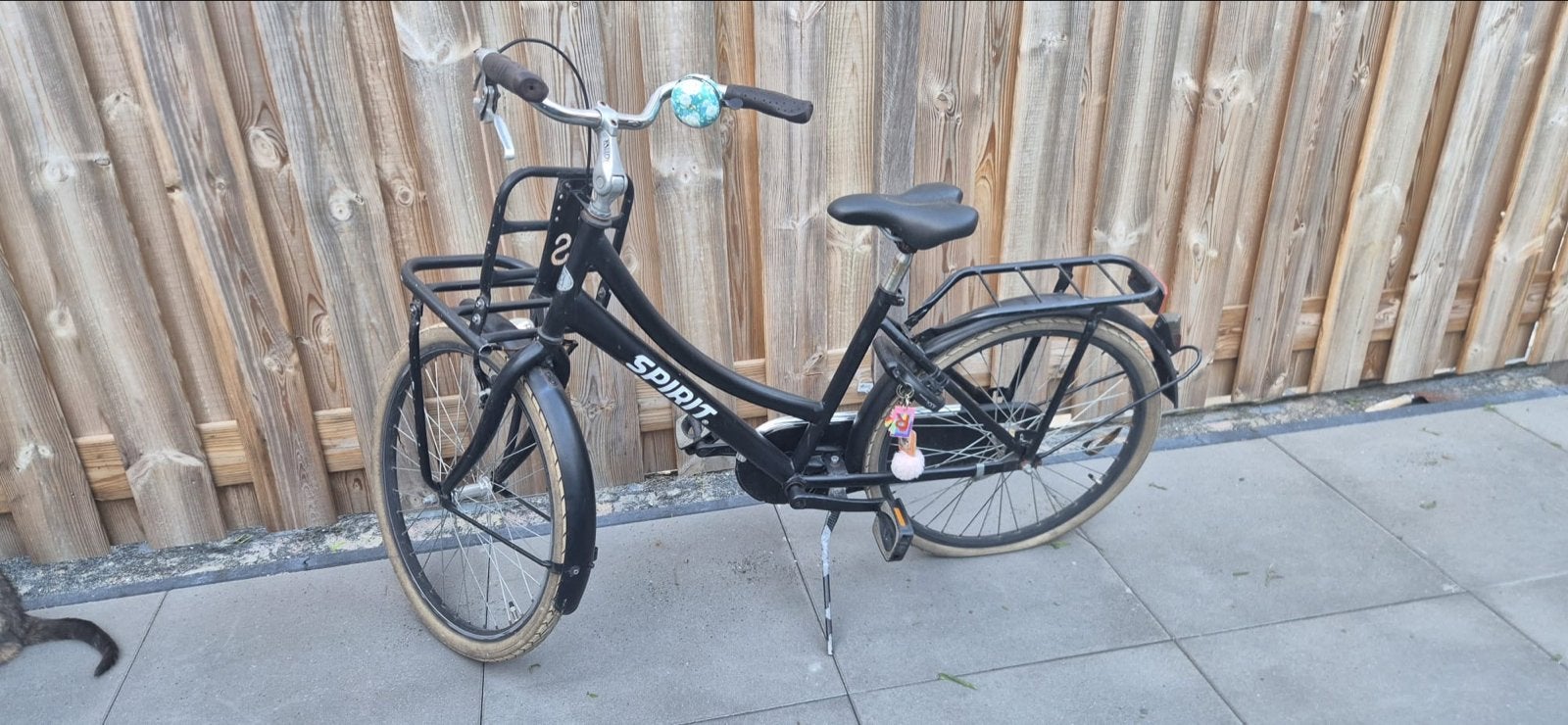 Spirit transportfiets met voordrager en terugtraprem, Fietsen en Brommers, Fietsen | Dames | Damesfietsen, Terugtraprem, Gebruikt