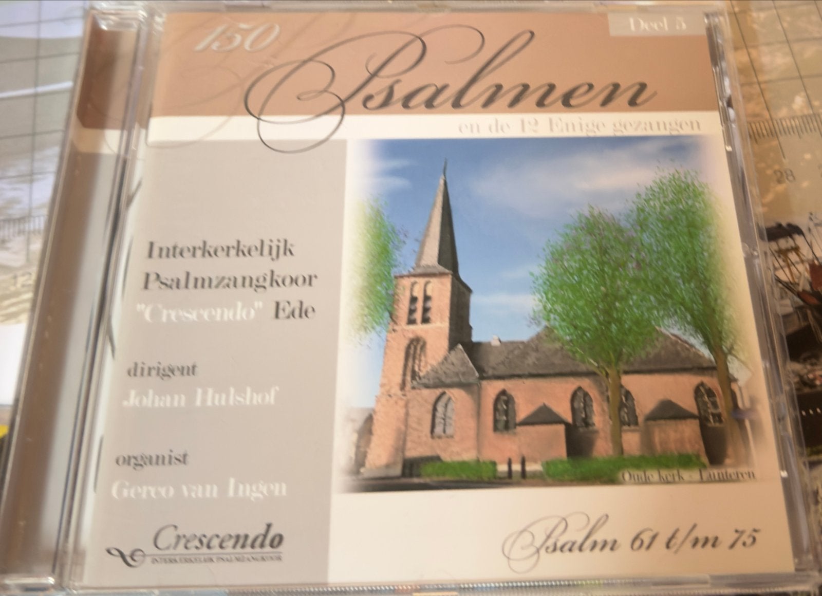 150 Psalmen en de 12 Enige gezangen - Crescendo Ede, Orgel, Geestelijke liederen, Ophalen of Verzenden, Zo goed als nieuw