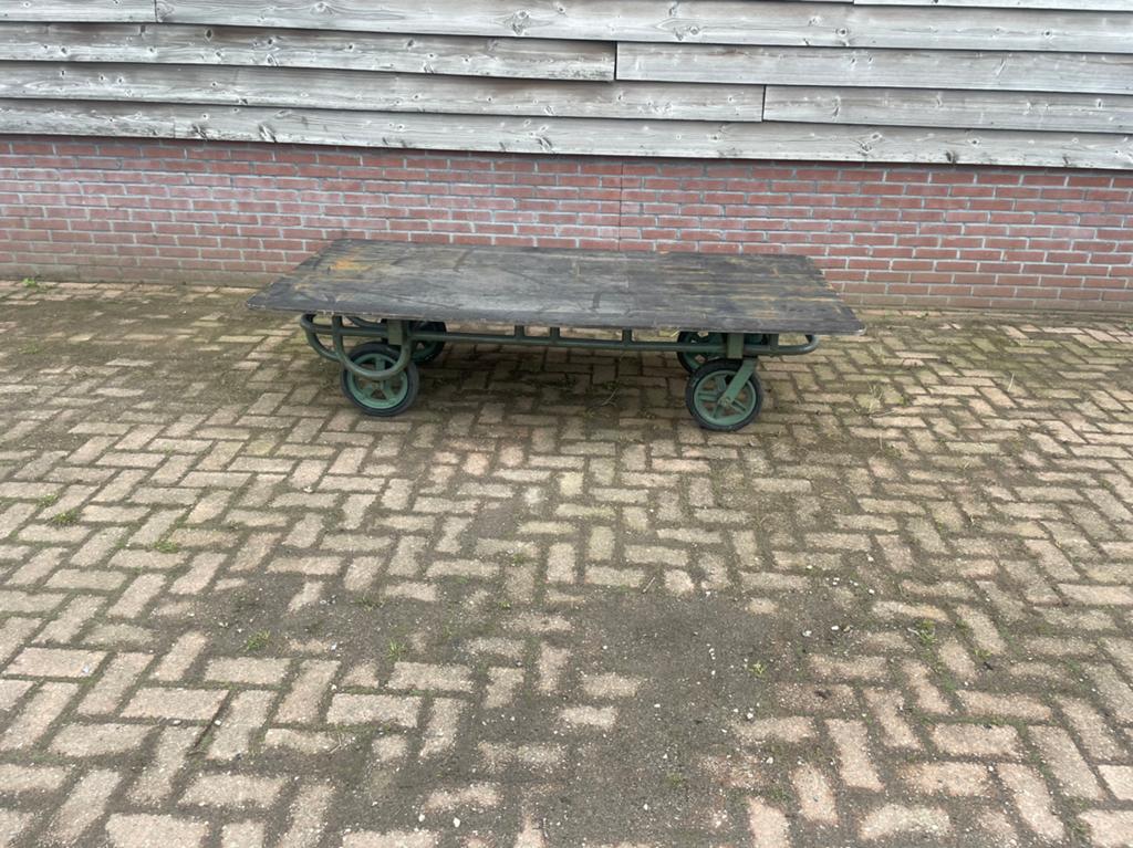Industriele kar, Doe-het-zelf en Verbouw, Transportwagens, 100 liter of meer, Ophalen of Verzenden, Zo goed als nieuw, Transportkar