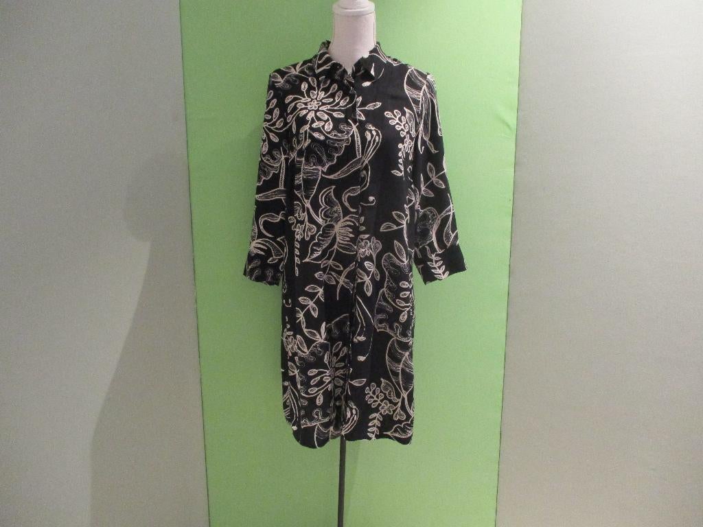 Didi jurk maat 36, Kleding | Dames, Jurken, Zo goed als nieuw, Maat 36 (S), Zwart, Onder de knie, Verzenden