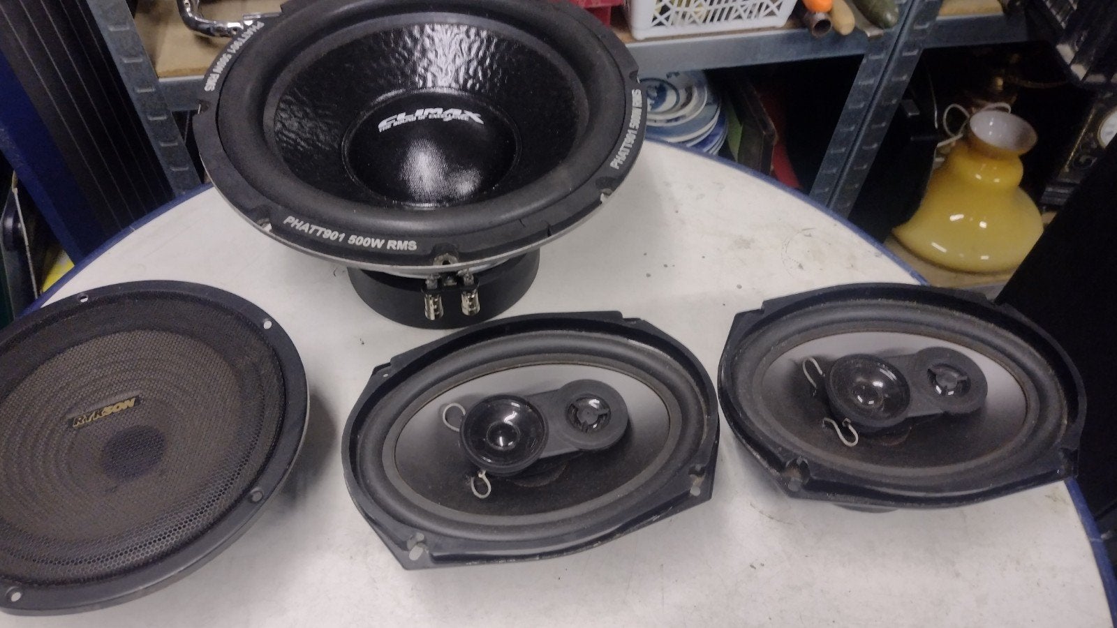 Diverse auto speakers in goede staat, Ophalen of Verzenden, Gebruikt