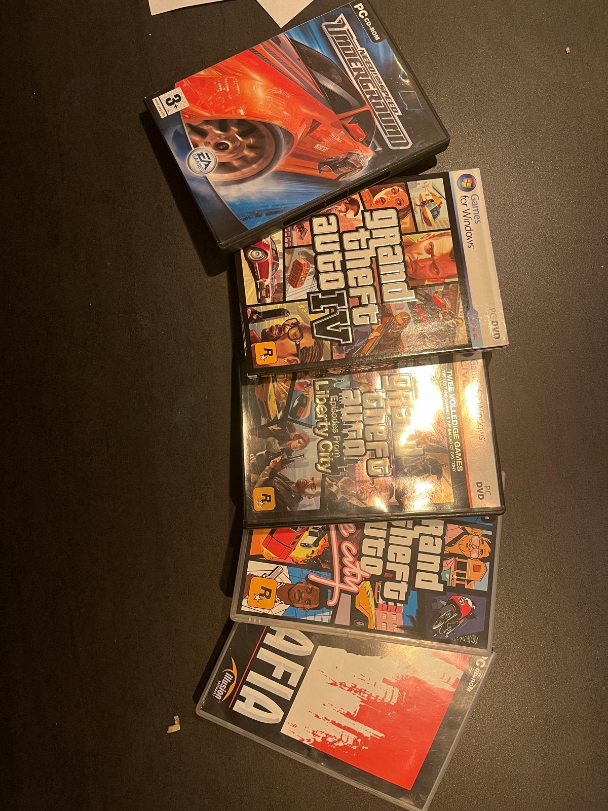 PC Games: Grand Theft Auto, Need for Speed, Mafia, Spelcomputers en Games, Avontuur en Actie, Online, Gebruikt, Vanaf 18 jaar