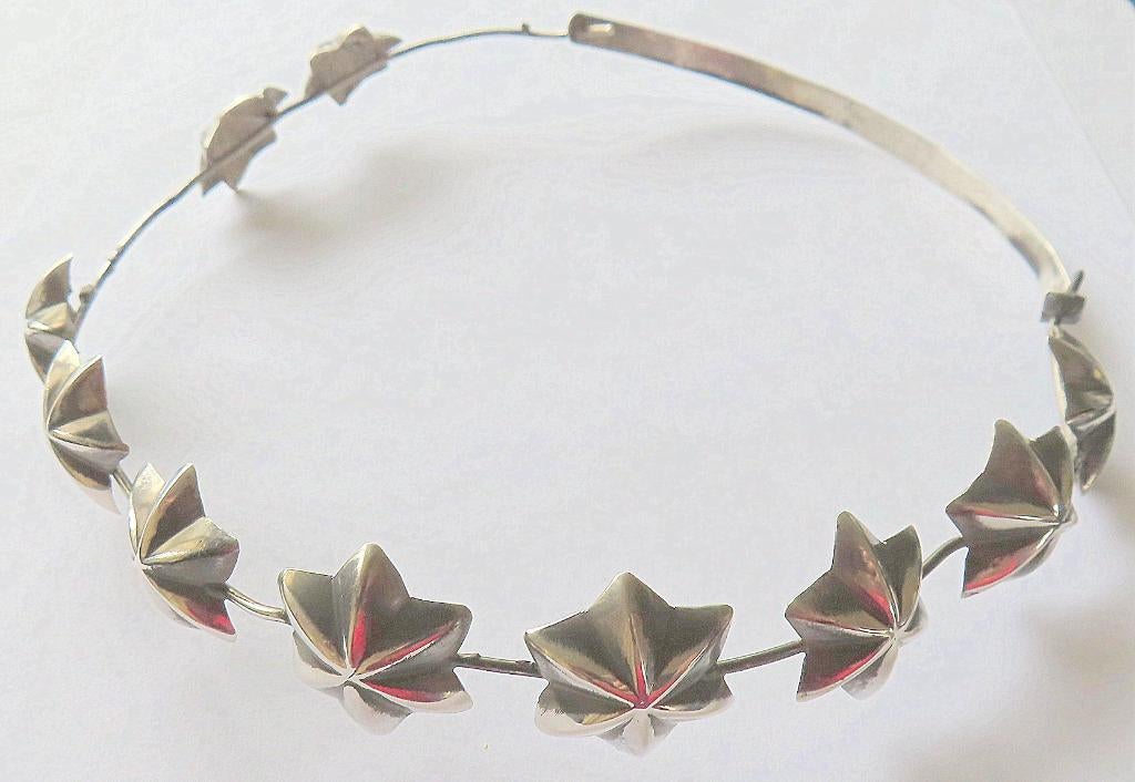Zeldzame antieke zilveren kinder processie tiara ca 1870,inc, Verzenden