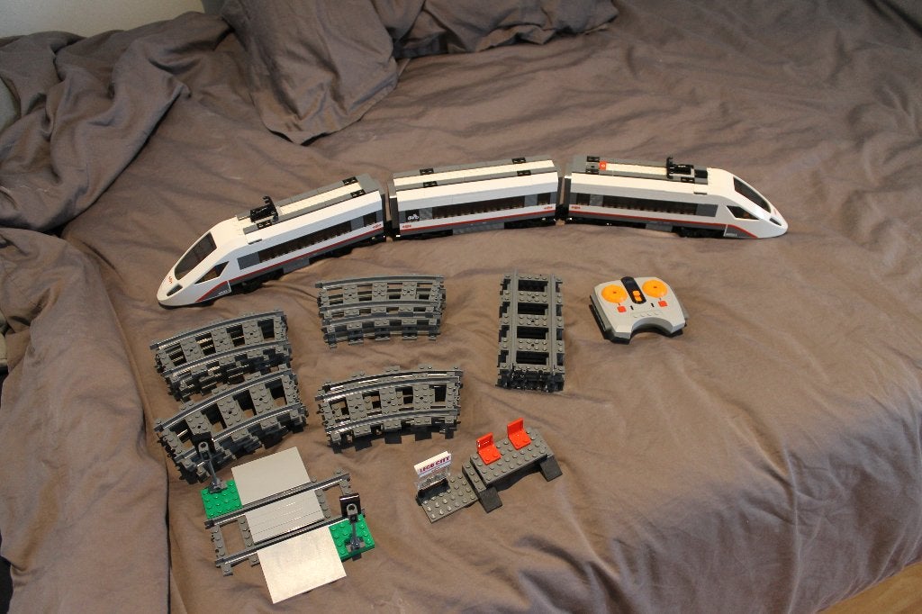 Lego set 60051 Hogesnelheidstrein, zonder doos, compleet, City, Lego, Ophalen of Verzenden, Zo goed als nieuw