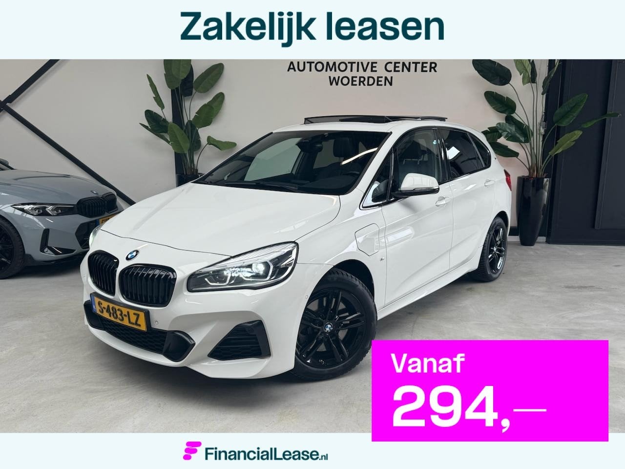 BMW 2-serie Active Tourer 225xe iPerformance High Executive, Automaat, 136 pk, Gebruikt, Wit