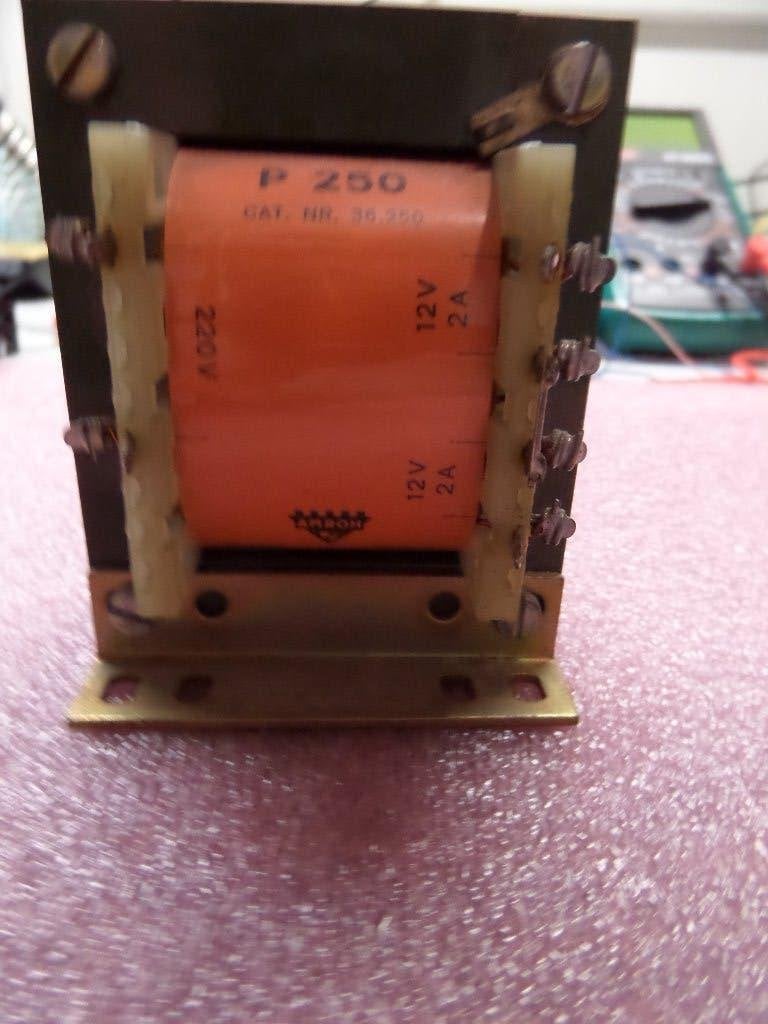 amroh trafo 2x 12V/2A, Hobby en Vrije tijd, Elektronica-componenten, Ophalen, Zo goed als nieuw