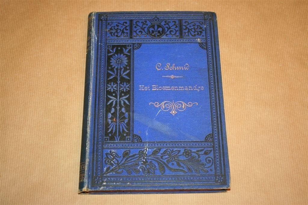 Het Bloemenmandje e.a Verhalen — Antiek, Met Litho 1881, Ophalen of Verzenden