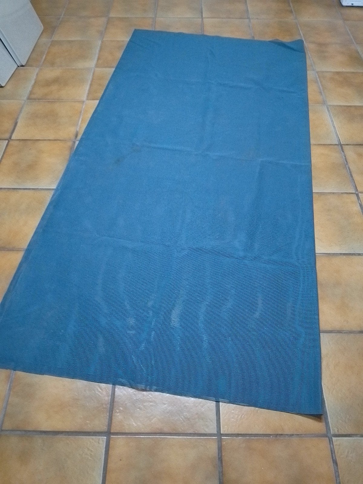 Tenttapijt / Voortenttapijt - Blauw, Ophalen of Verzenden, Gebruikt