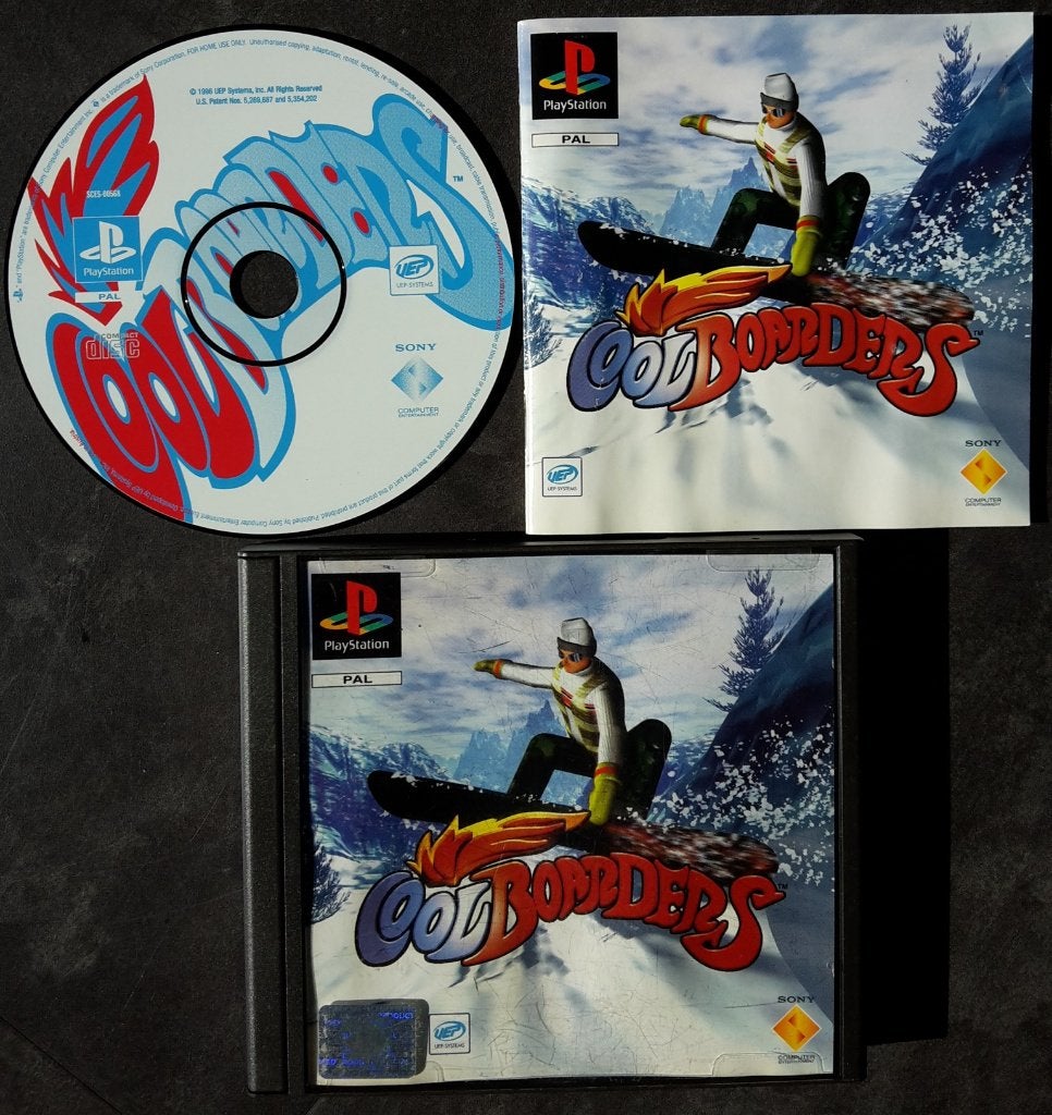 PS1 - Cool Boarders - PlayStation 1 Snowboarding, 1 speler, Ophalen of Verzenden, Zo goed als nieuw, Vanaf 3 jaar