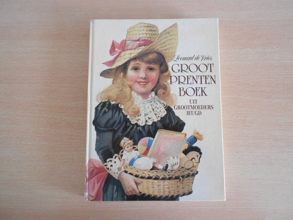 groot prentenboek uit grootmoeders jeugd, Boeken, Ophalen of Verzenden, Gelezen, Leonard de Vries, Prentenboek