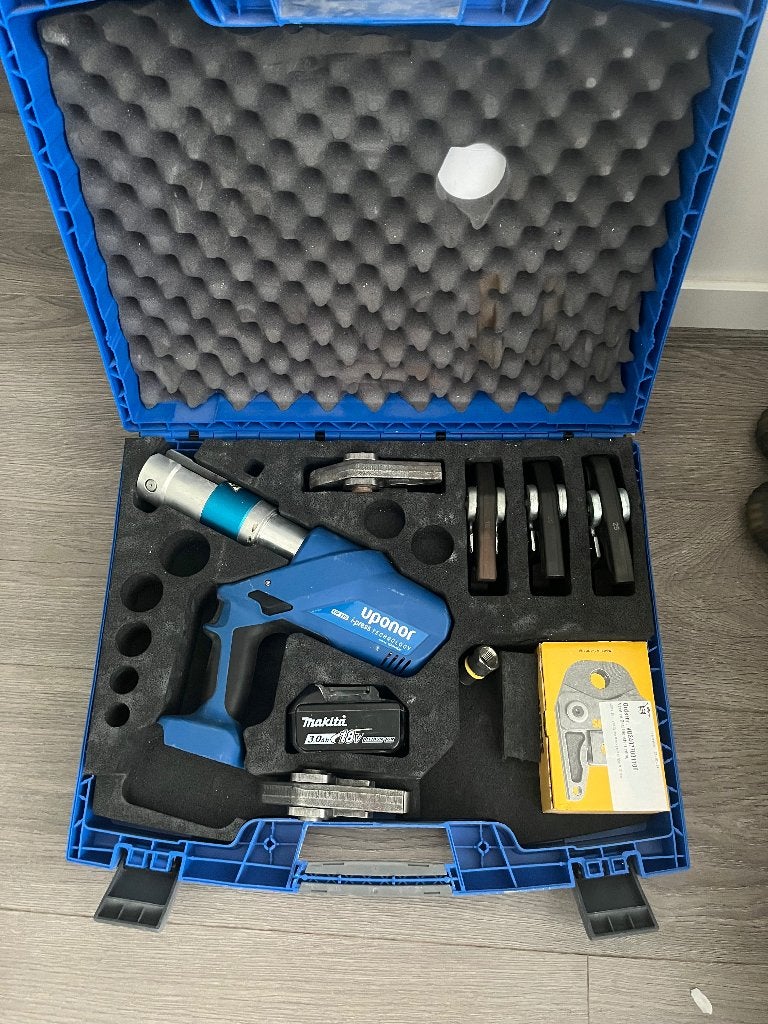 Uponor perstang set compleet z.g.a.n., Ophalen, Zo goed als nieuw, Overige typen, Overige merken