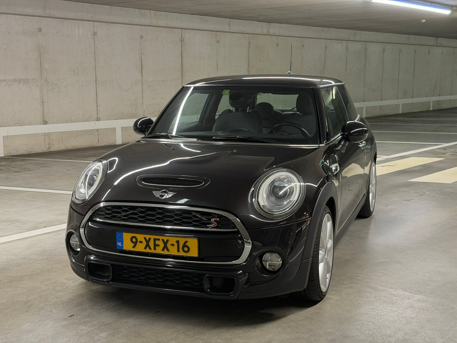 Cooper S Chili _Iced chocolate metallic_192 PK, Auto's, Voorwielaandrijving, Bruin, 4 stoelen, Leder en Stof