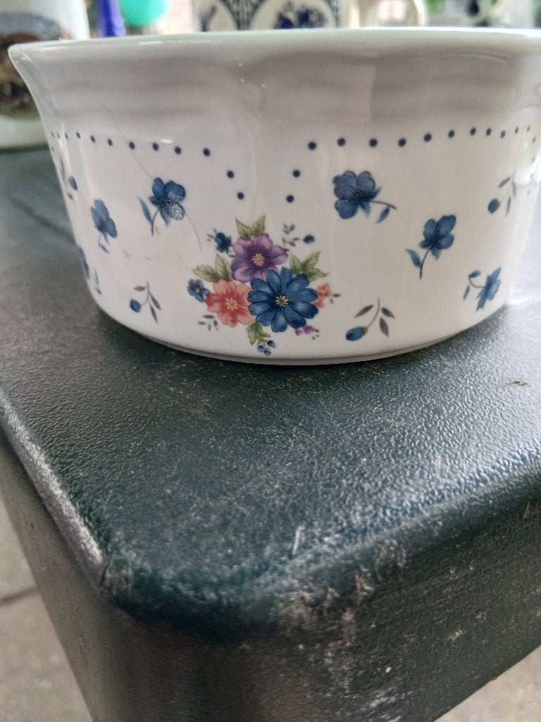 Bouquet provincial schaaltje, Ophalen of Verzenden, Overige stijlen, Schaal of Schalen