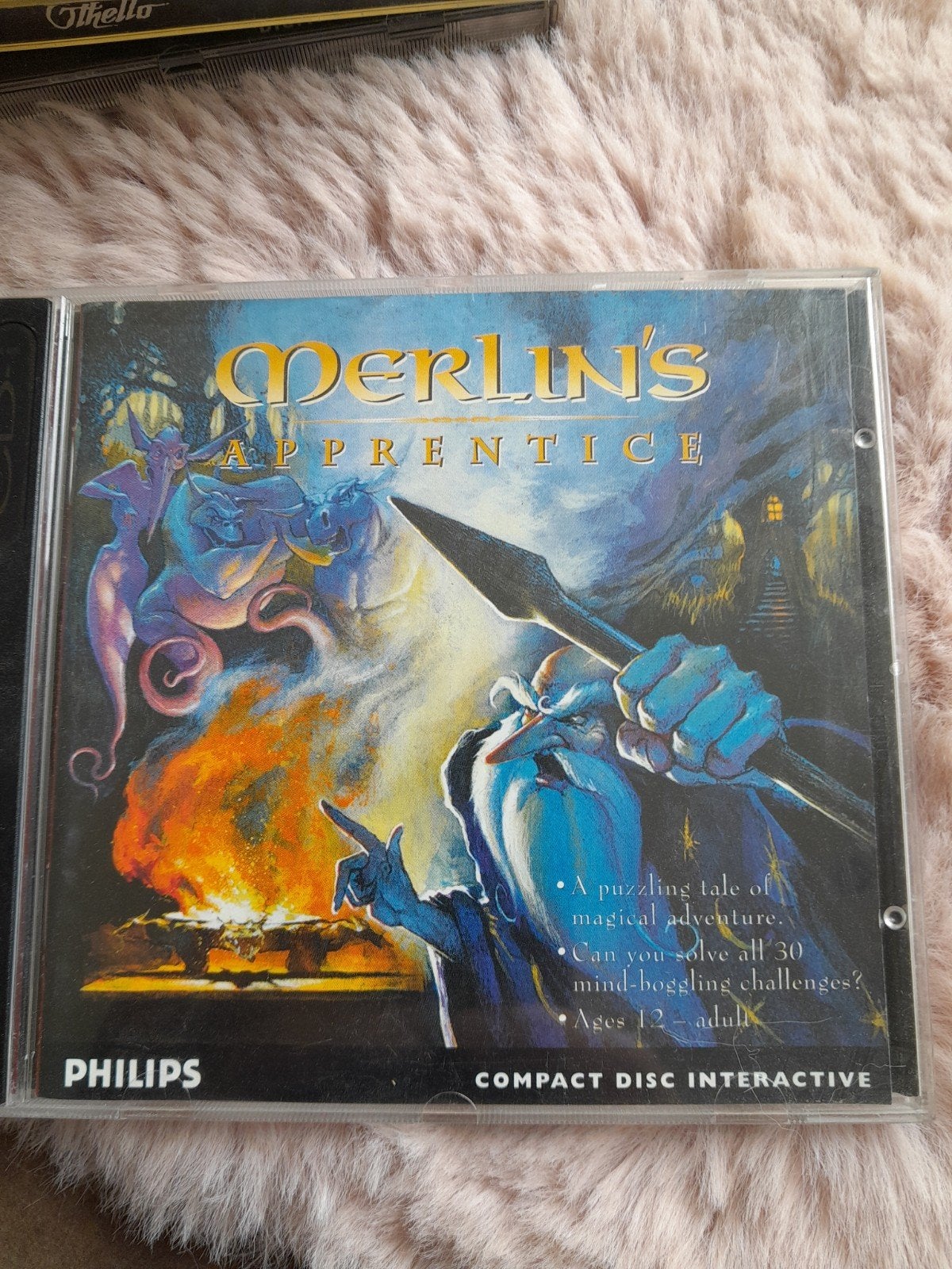 CDi Merlin spel, Spelcomputers en Games, 1 speler, Ophalen of Verzenden, Zo goed als nieuw, Vanaf 3 jaar