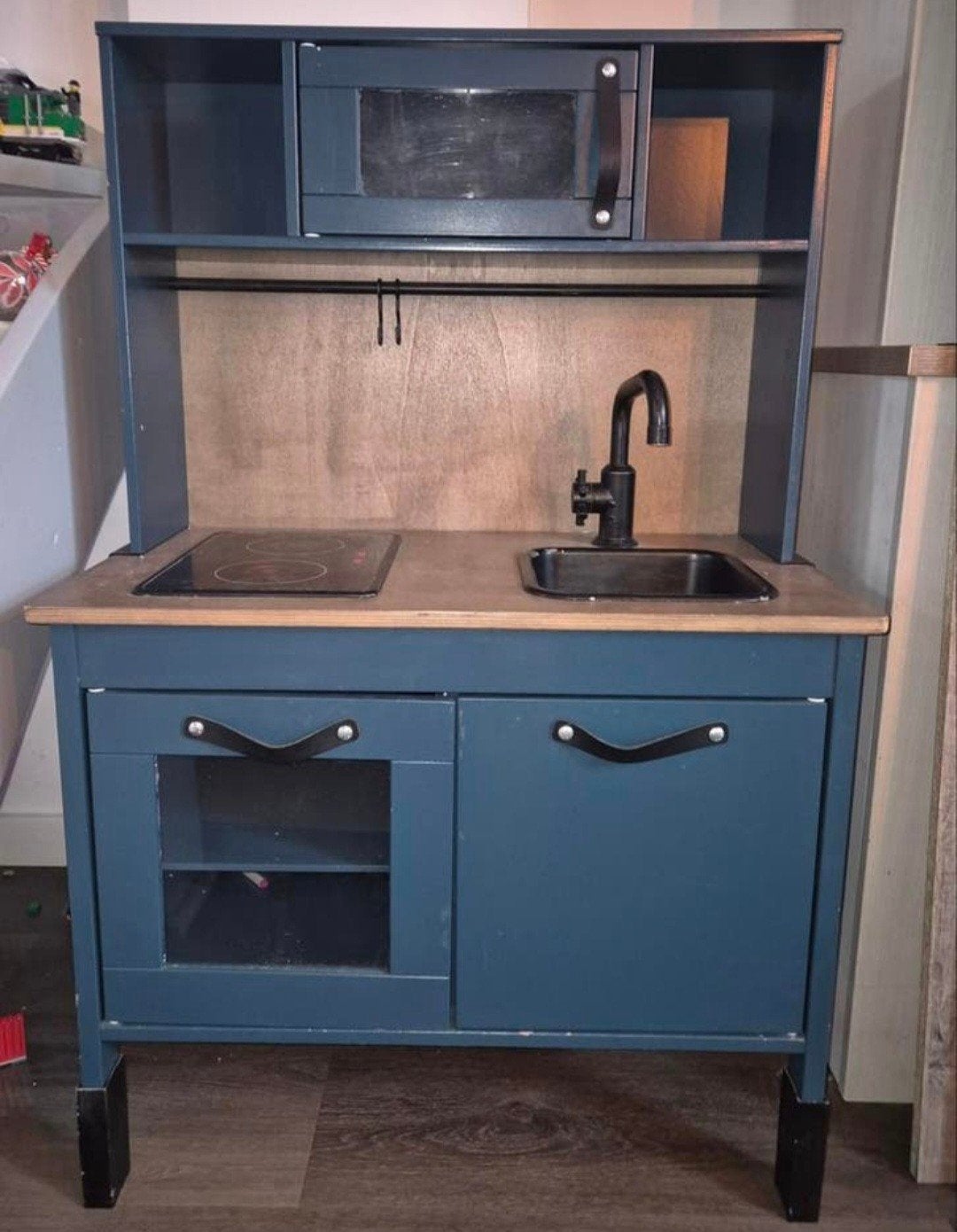 Ikea kinderkeuken, Ophalen