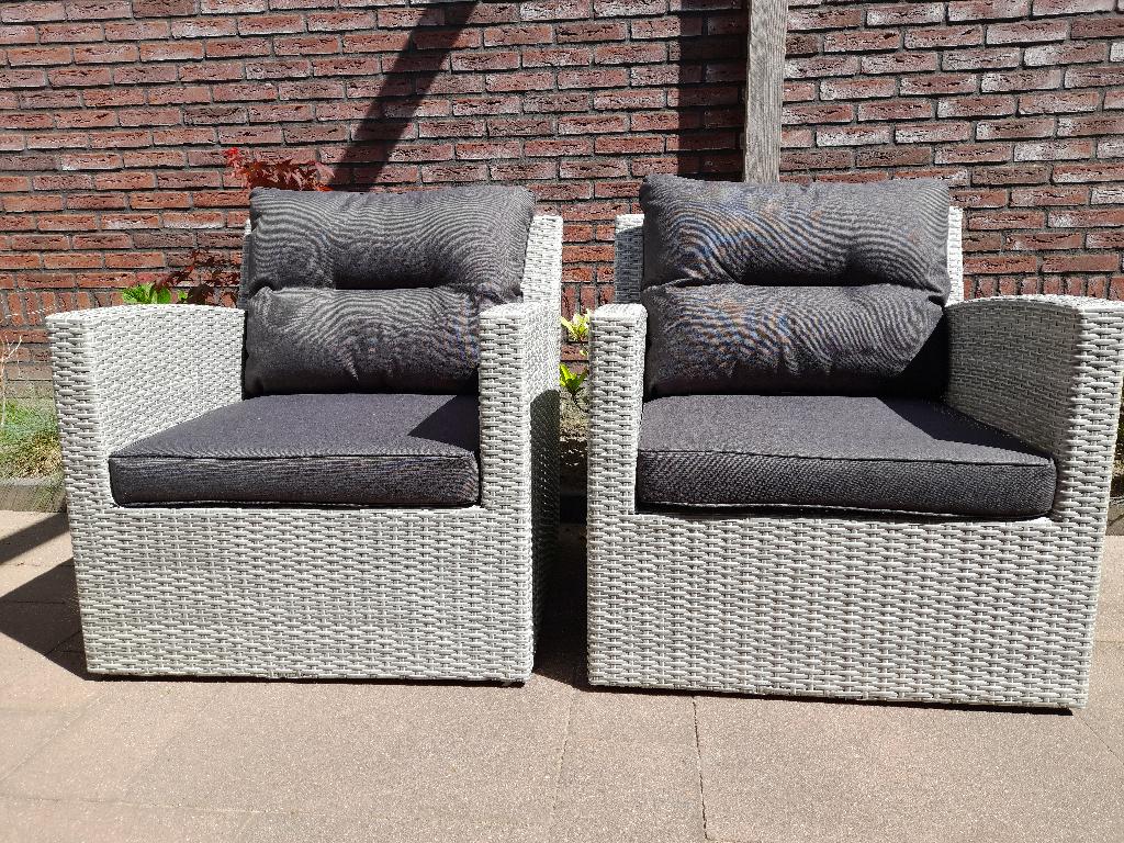 2 tuinstoelen Bois le Duc, Ophalen, Zo goed als nieuw, Kunststof