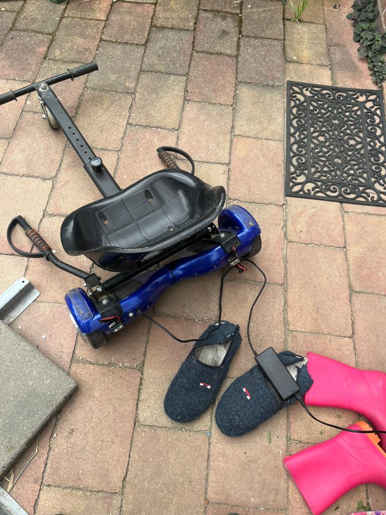 Denver hoverboard 17-22 km/u (met zitje), Ophalen of Verzenden, Zo goed als nieuw