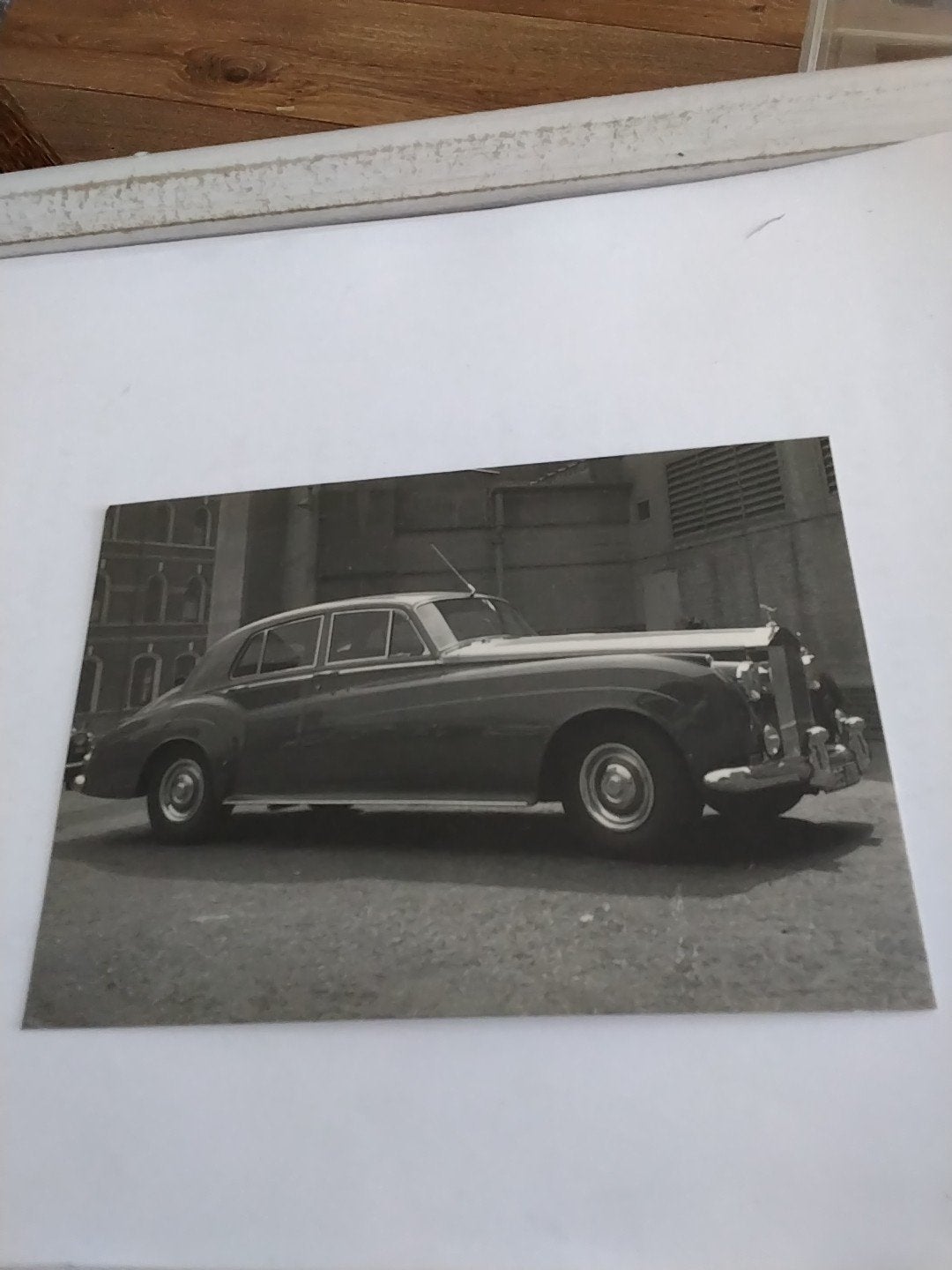 Zeldzame foto Rolls-Royce Silver Cloud Mk I Saloon 1957, Ophalen of Verzenden