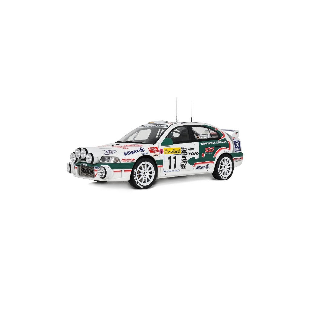 Pre-order Ottomobile 1:18 Skoda Octavia 2 Rallye Monte Carlo, Ophalen of Verzenden, Nieuw, Auto, OttOMobile