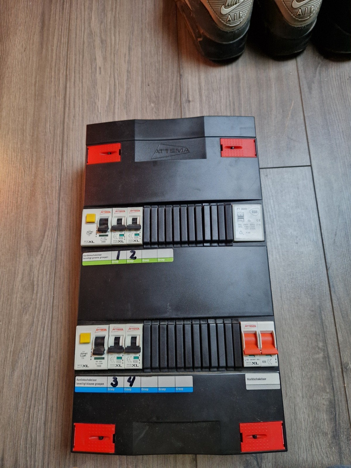 1 fase Attema XL groepenkast, Ophalen of Verzenden, Gebruikt, Attema, Groepenkast