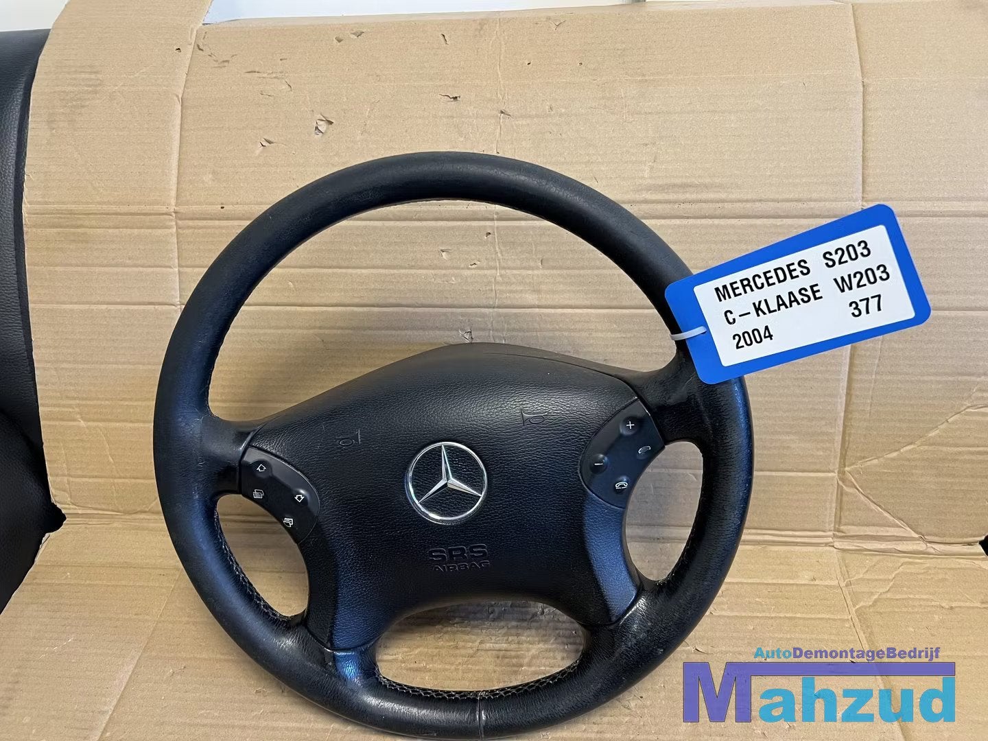 MERCEDES C KLASSE W203 Stuurwiel stuur met airbag 2000-2007, Auto-onderdelen, Besturing, Gebruikt, Mercedes-Benz AG, Mercedes-Benz