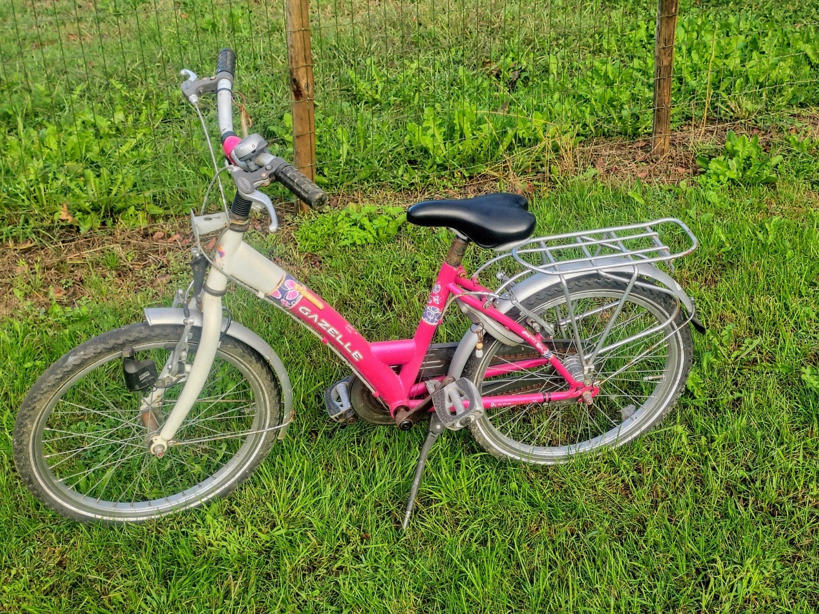 20 inch meisjesfiets Gazelle - gratis af te halen, Ophalen of Verzenden, Gebruikt, 20 inch of meer, Gazelle