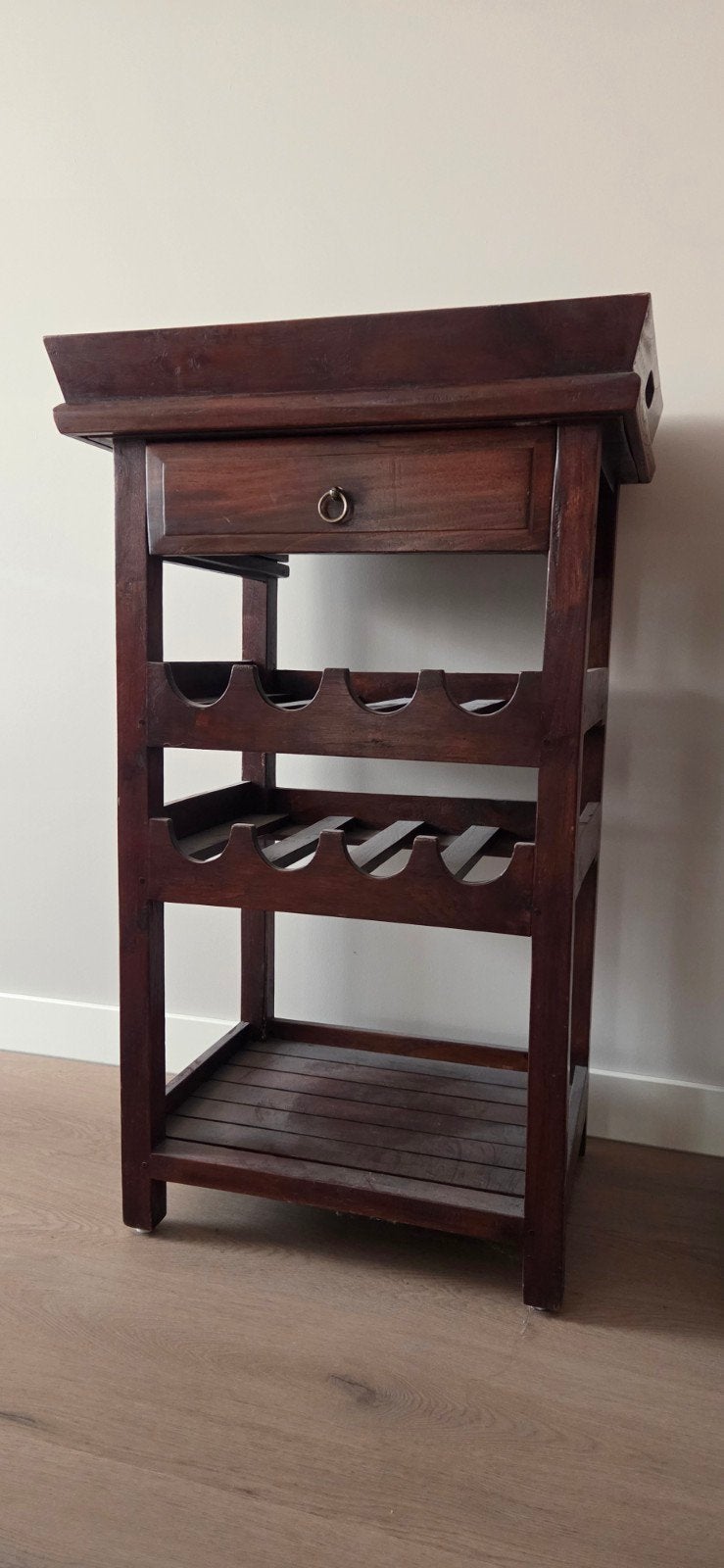 Kabinet wijn drank kastje (koloniaal), Ophalen, Gebruikt, Overige typen, Minder dan 100 cm