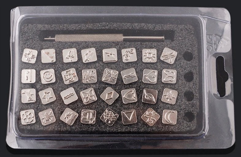 36 Leerstempels Set / Leer Stempel Leder Maken Gereedschap, Verzenden, Nieuw