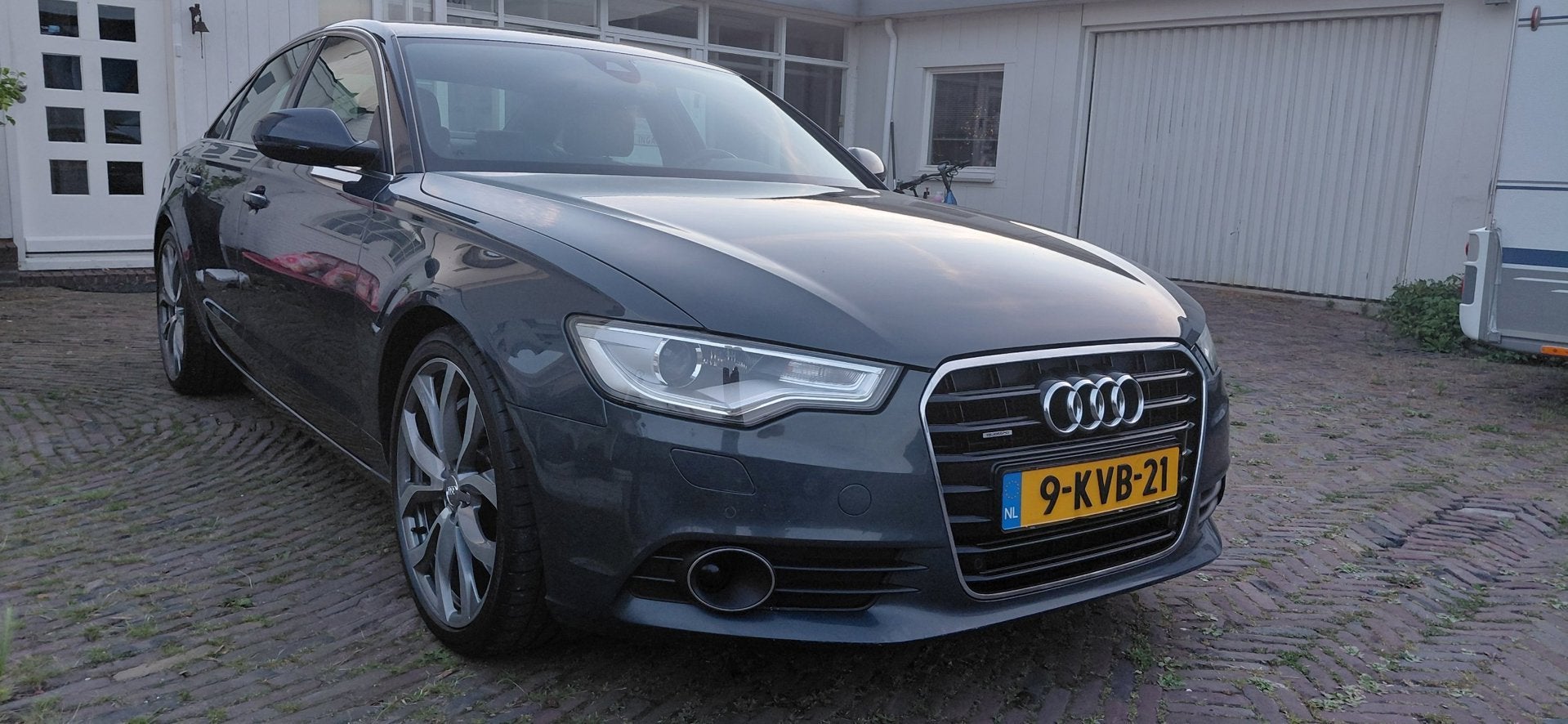 Audi A6 Limousine 3.0 TFSI quattro Pro Line Plus Excellent M, Auto's, Automaat, Gebruikt, Met garantie (alle), Blauw