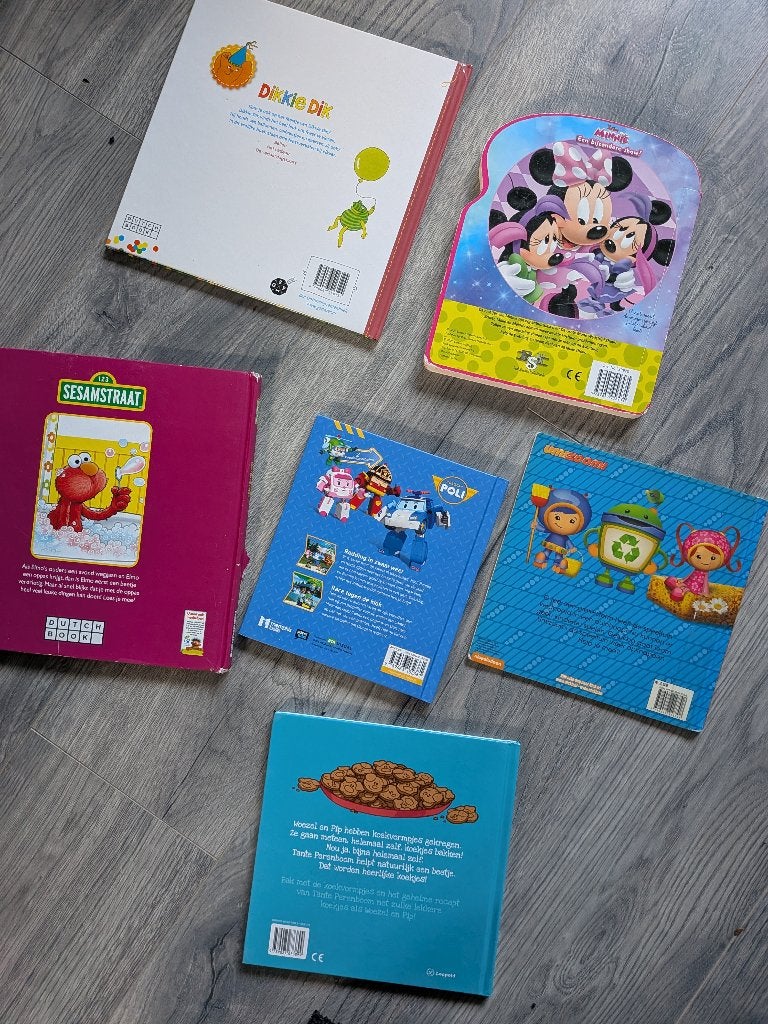 Zes peuter/kleuter boeken, Ophalen of Verzenden, Gelezen, Jet Boeke, 3 tot 4 jaar
