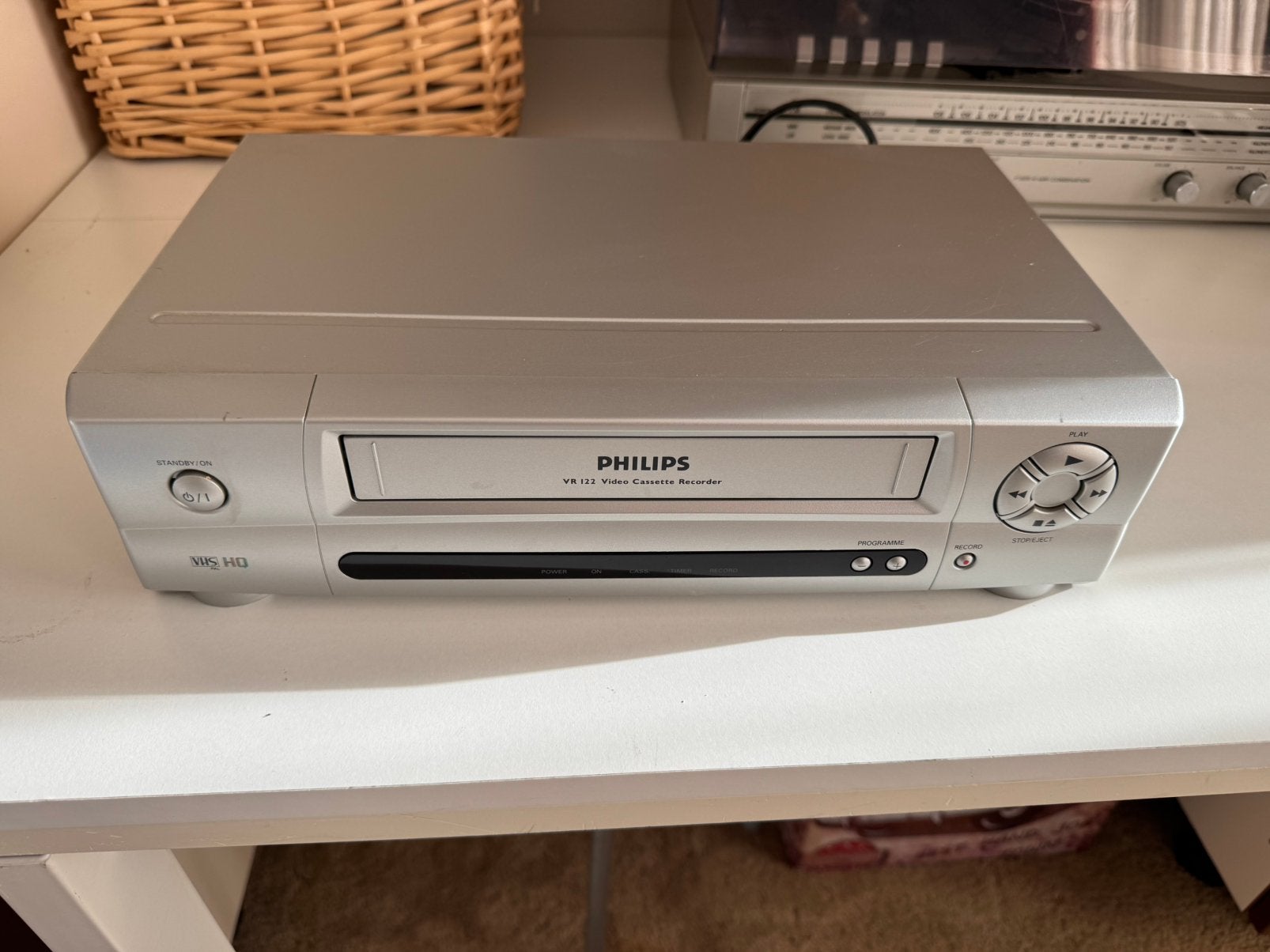 Philips VR122 videorecorder, Ophalen, Gebruikt, VHS-speler of -recorder