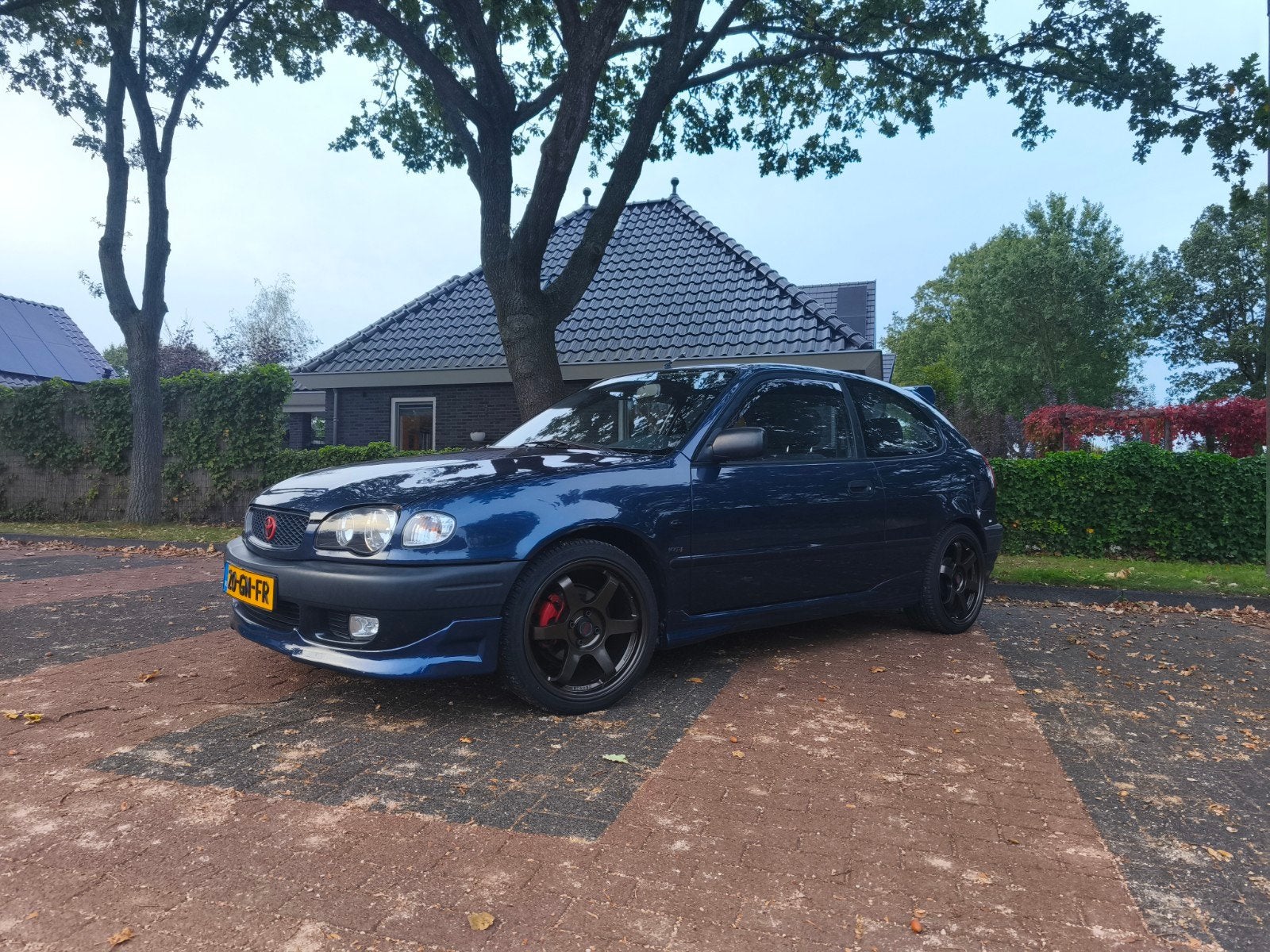 Toyota Corolla 1.4 HB Linea Terra 2001 Blauw, Voorwielaandrijving, 1025 kg, 40 €/maand, 1398 cc