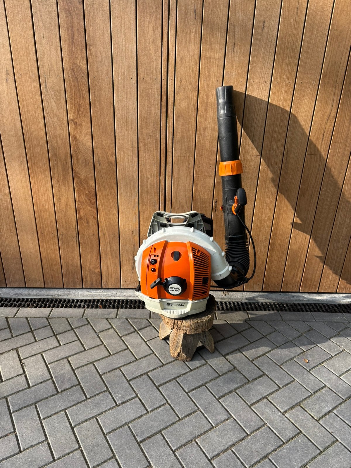 Stihl BR 700 ruggedragen benzine bladblazer hele nette!!!, Ophalen, ., Stihl, Ruggedragen