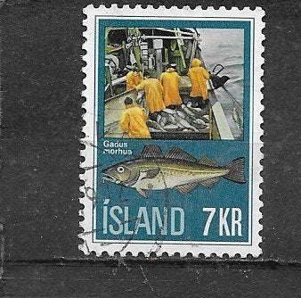 IJsland,mi.458, gestempeld, Verzenden, IJsland, Gestempeld