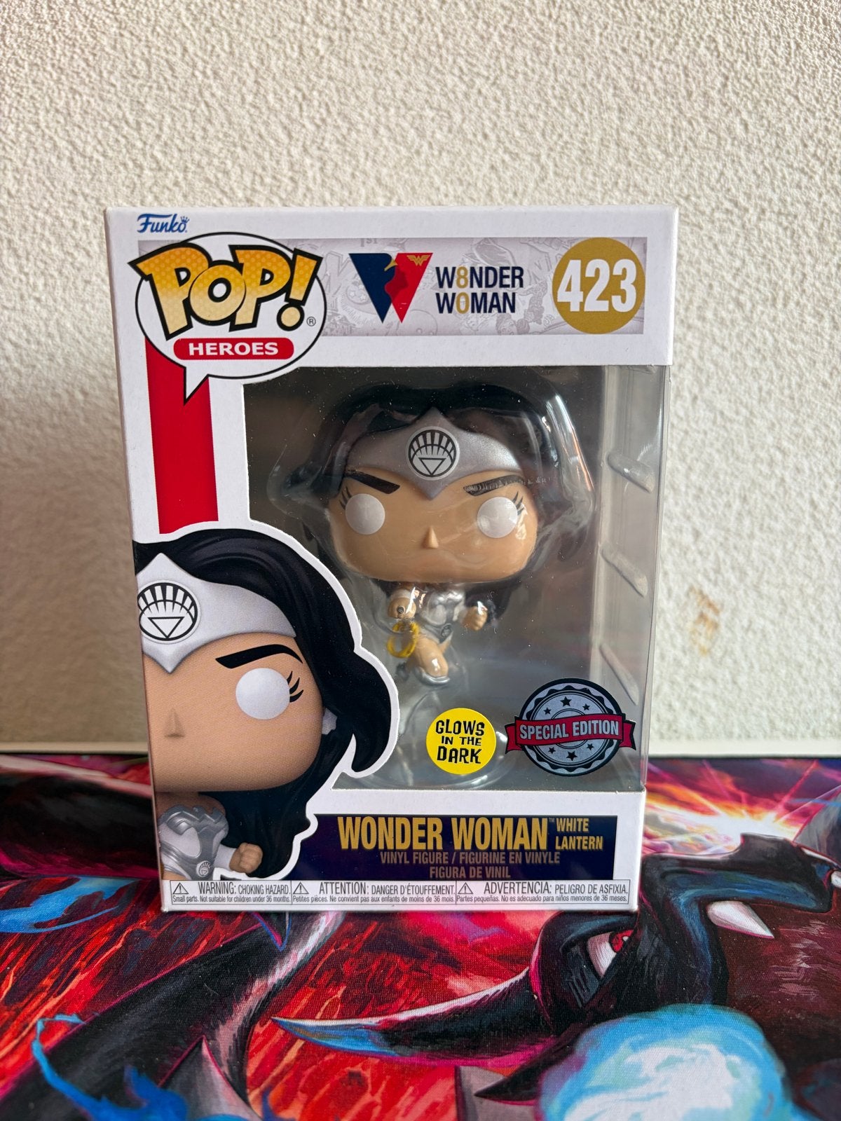 Funko Pop! Wonder Woman (423) Special Edition, Ophalen of Verzenden, Zo goed als nieuw