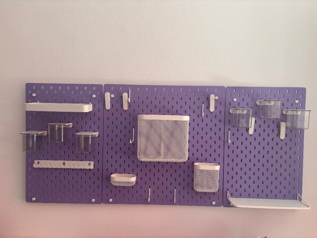 Ikea skadis paars, Ophalen, Zo goed als nieuw