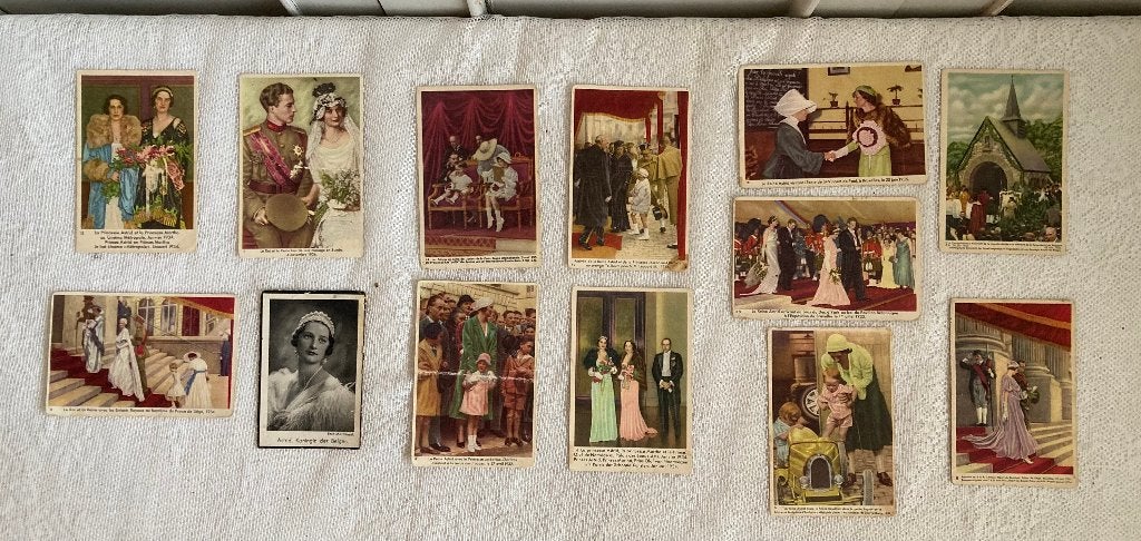 Cote d'or / Plaatjes van Koningin Astrid van Belgie, Verzamelen, Ophalen of Verzenden, Gebruikt, Overige typen