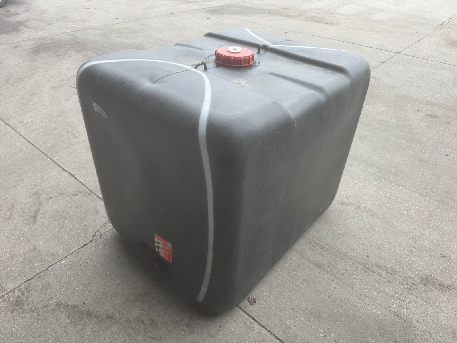1000 liter IBC plastic vat regenton, 150 liter of meer, Ophalen, Zo goed als nieuw