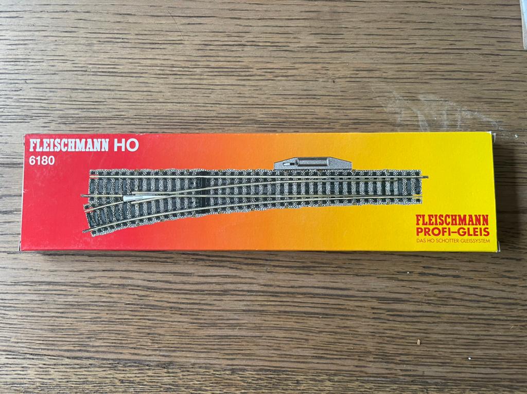 Nieuw Fleischmann HO Profi 6177 6180, Gelijkstroom, Fleischmann, Ophalen of Verzenden, Nieuw