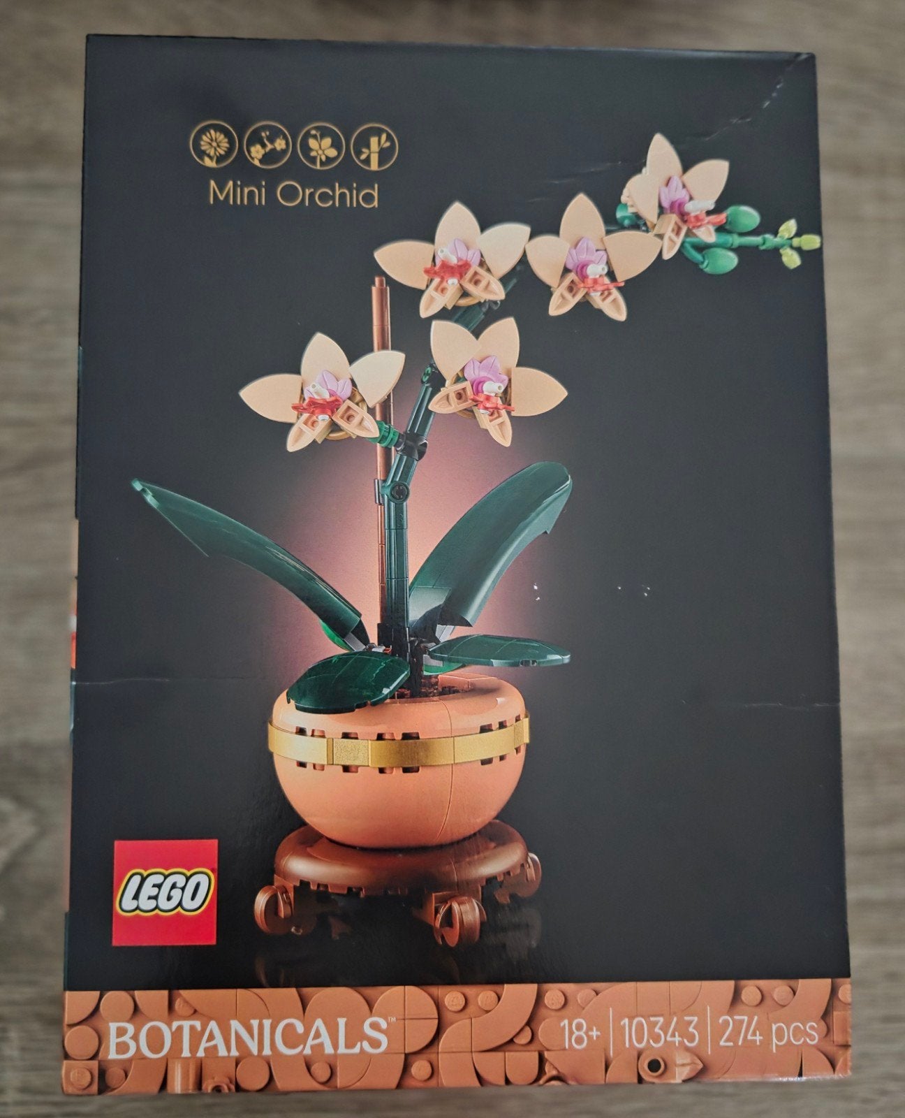 LEGO Botanicals Mini Orchidee 10343 - Nieuw in doos, Ophalen, Nieuw